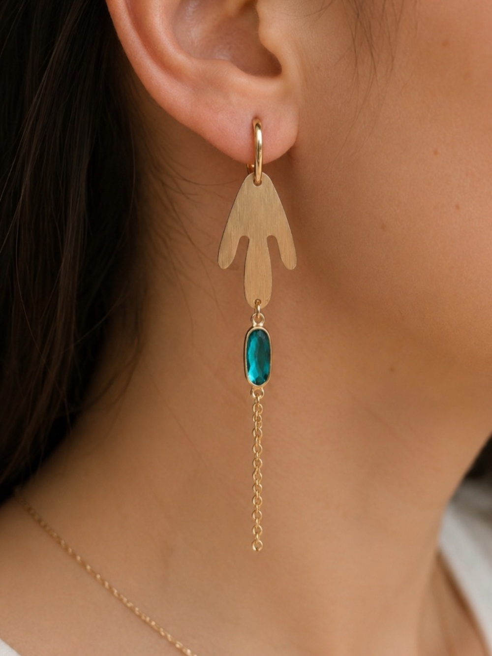 Elegant earrings.
